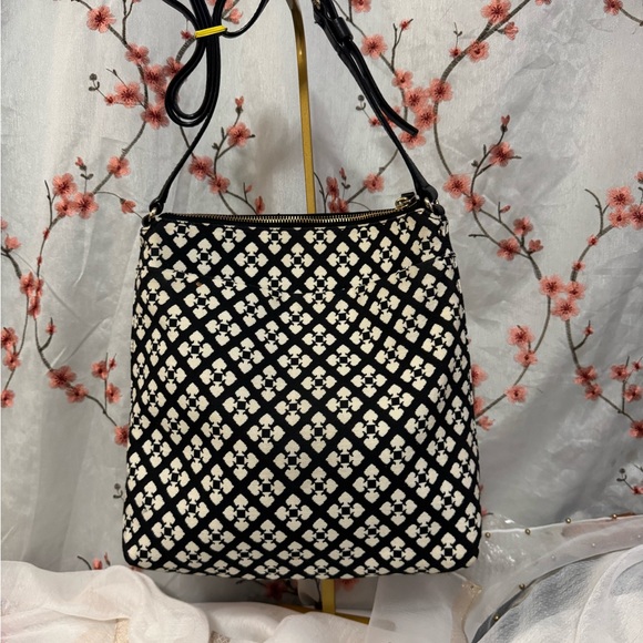 Kate Spade Black and Pink Patterned Crossbody Bag - Picture 3 of 12